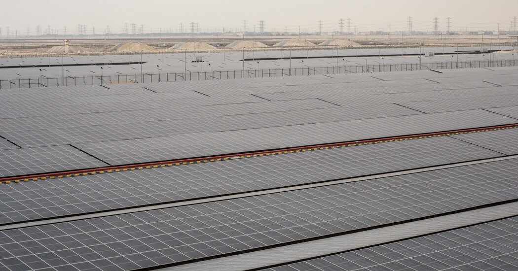 As Interest in Clean Energy Grows, Saudi Arabia Eyes a Future Beyond Oil
