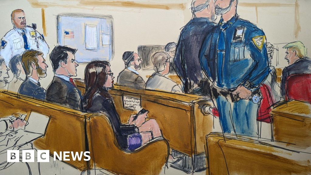 Veteran sketch artists have never seen trial like Trump's