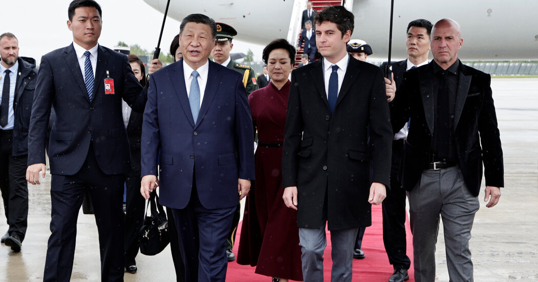 Monday Briefing: Xi Jinping Visits Europe