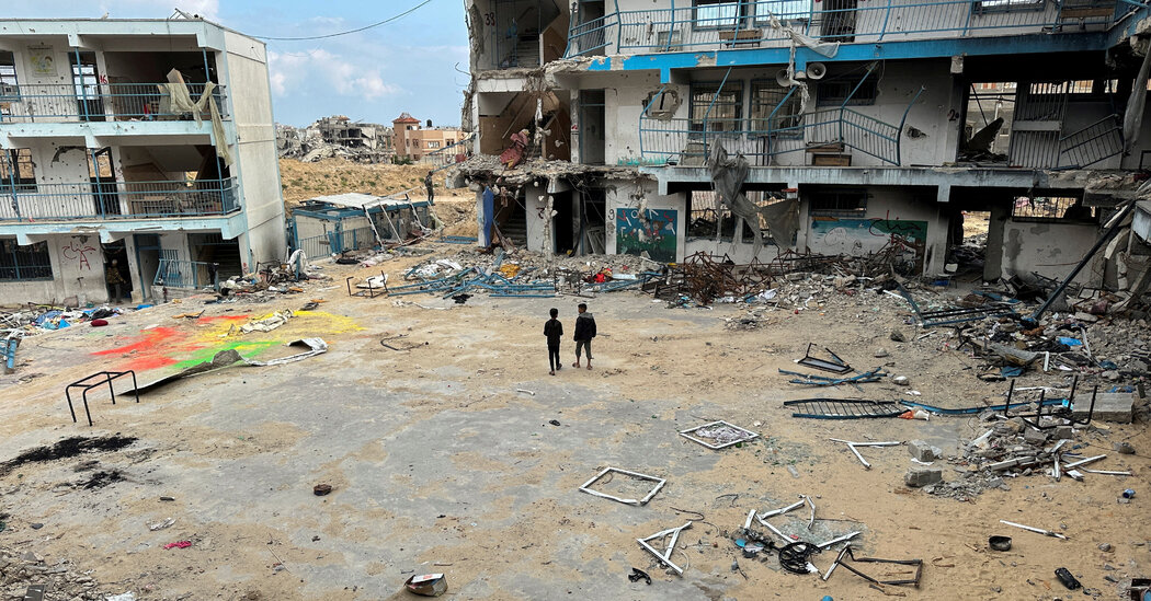 With Schools in Ruins, Education in Gaza Will Be Hobbled for Years