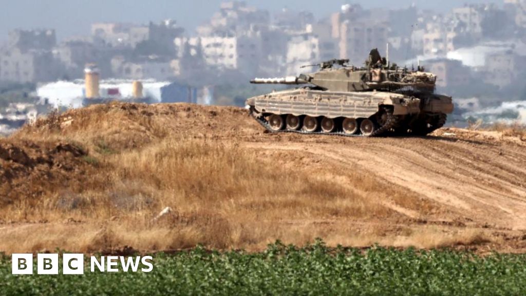 Israeli tank near Jabalia (13/05/24)