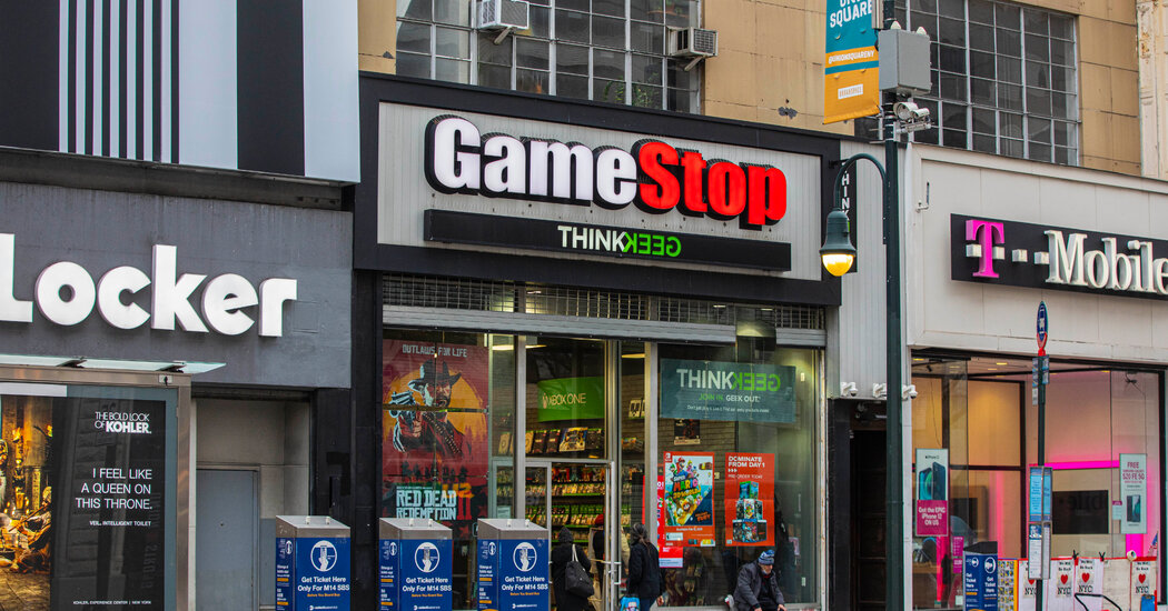 GameStop and AMC Shares Soar as Meme Stock Revival Continues