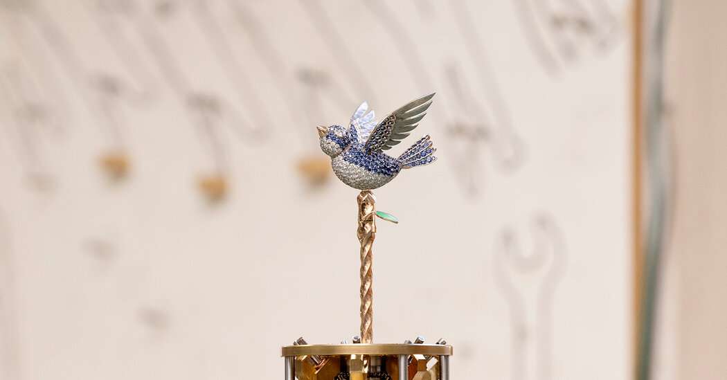 How a Mechanical Songbird Takes Flight