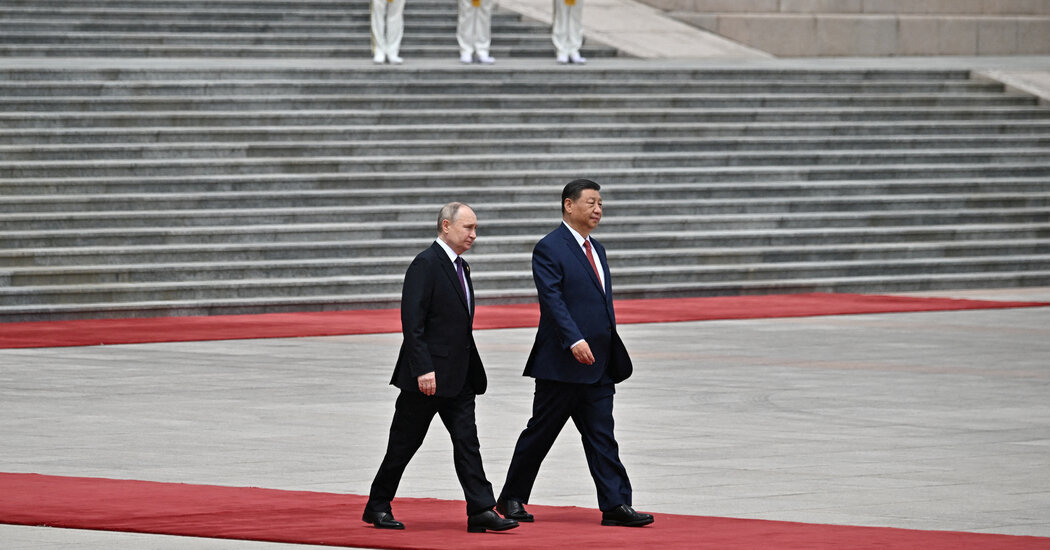 In Show of Unity, Putin and Xi Hail ‘New Model’ of Ties Between Powers