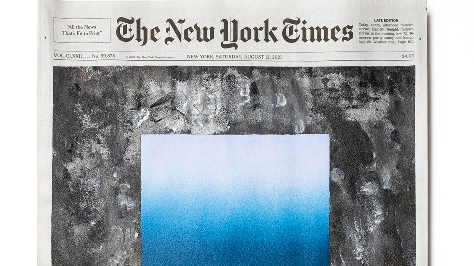This Japanese Artist Repaints The Front-Page News