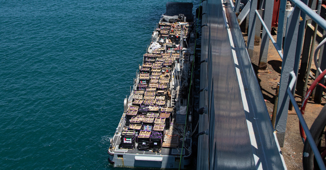 Gaza Gets Its First Aid Shipment from U.S. Pier: Israel-Hamas Latest Updates