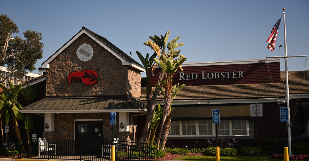 Red Lobster, an American Seafood Institution, Files for Bankruptcy