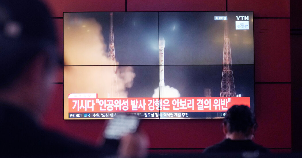 North Korea Launches Long-Range Rocket Carrying Satellite