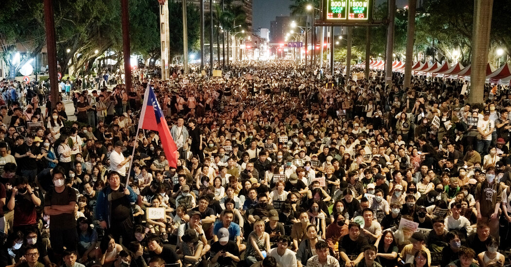 Why Lawmakers Are Brawling and People Are Protesting in Taiwan