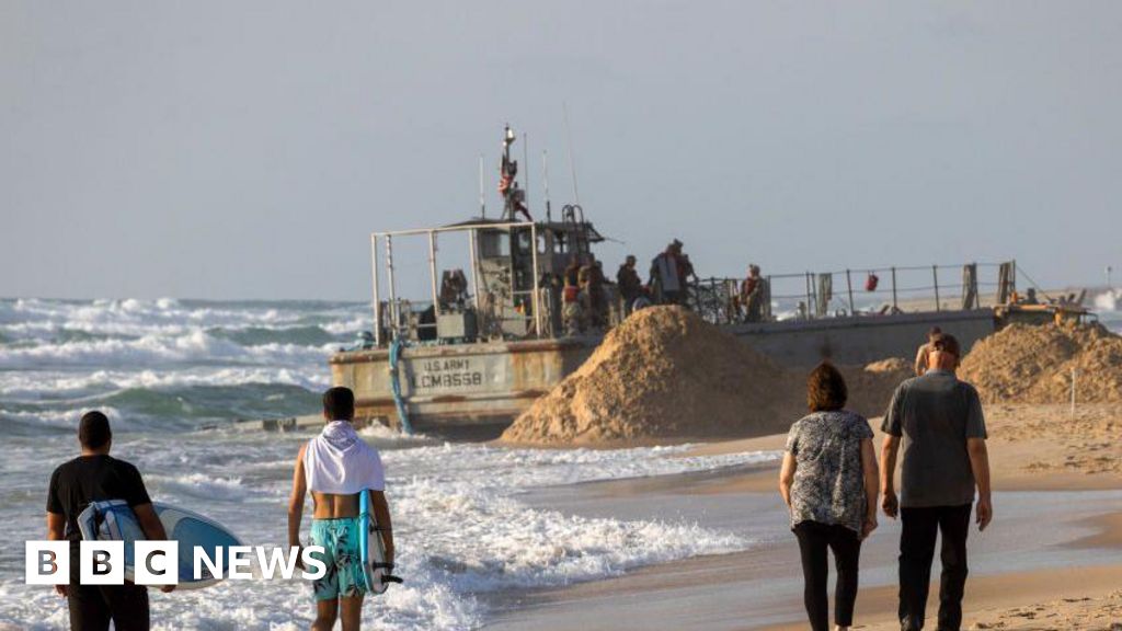 US military Gaza pier knocked out of action by heavy seas