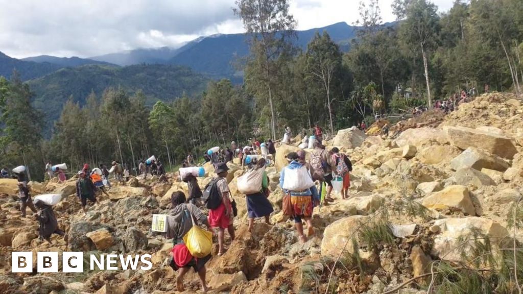 Race to rescue villagers trapped