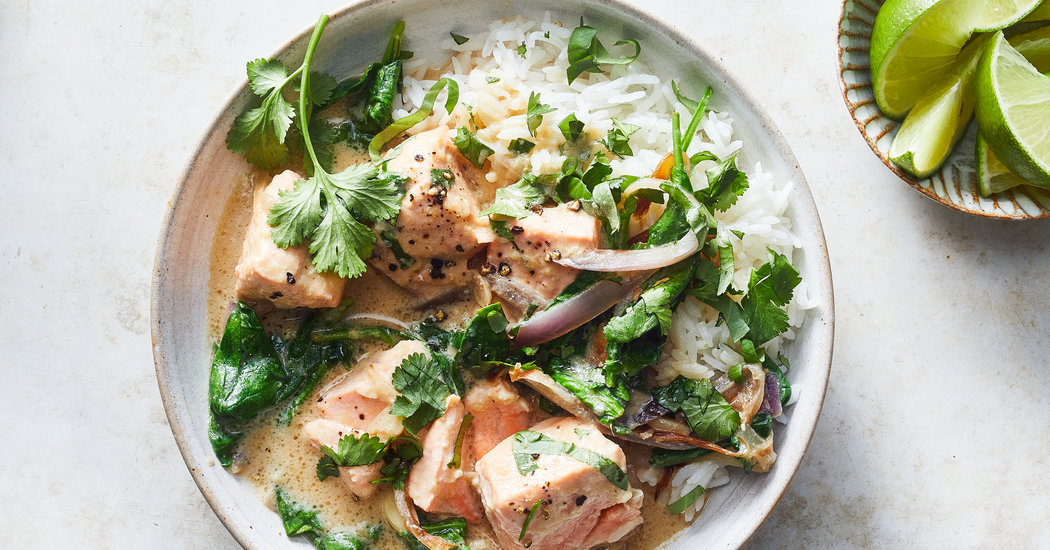 This Coconut-Miso Salmon Curry Has Over 12,000 Ratings