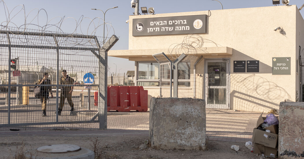 Inside Sde Teiman, the Base Where Israel Detains Gazans