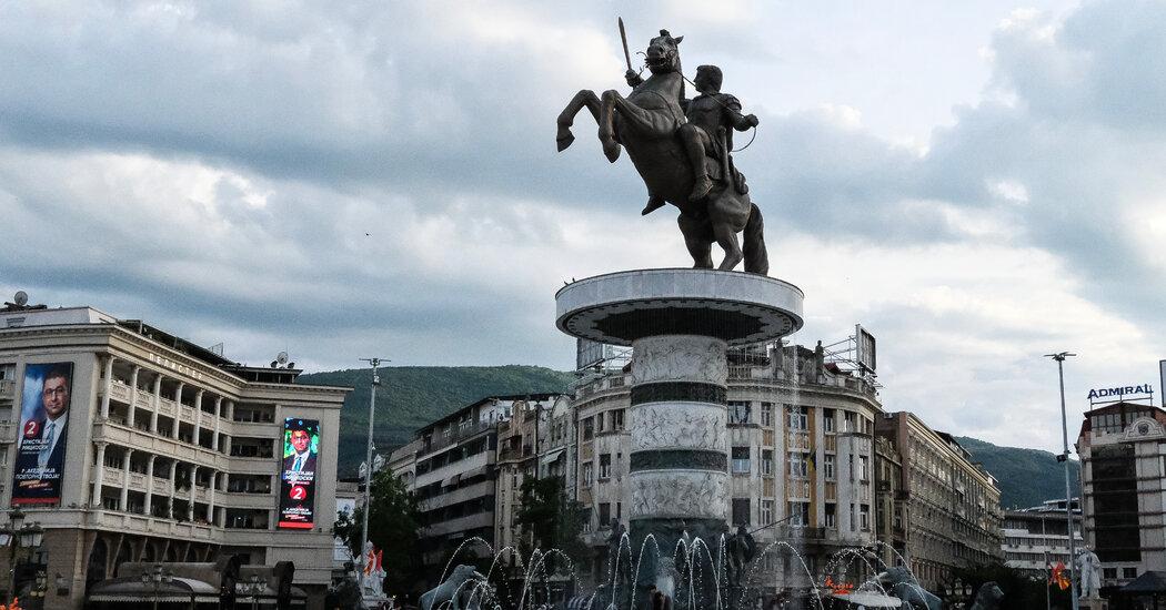In North Macedonia, Disputes Over History Extend to Statues