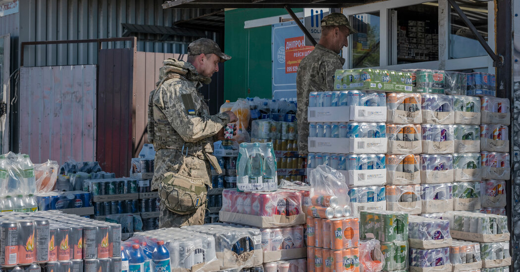 Energy Drinks Boost Ukraine’s Soldiers, and Its Economy