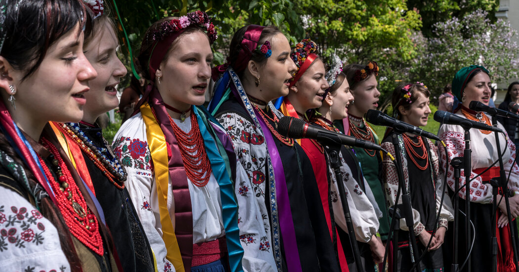 As Ukraine Rebuilds Its Identity, Folk Songs Are the New Cool