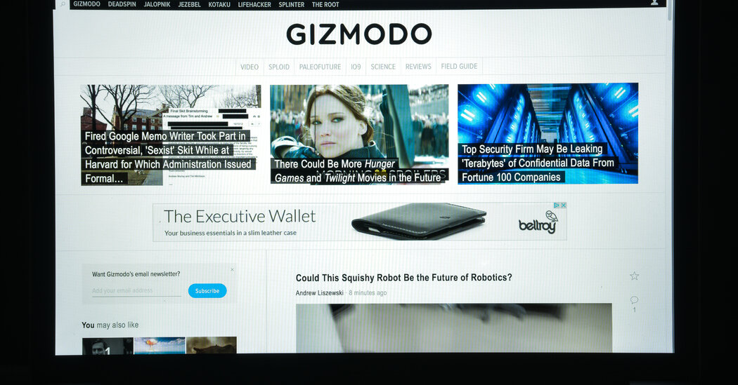 Gizmodo Is Sold to Keleops Media