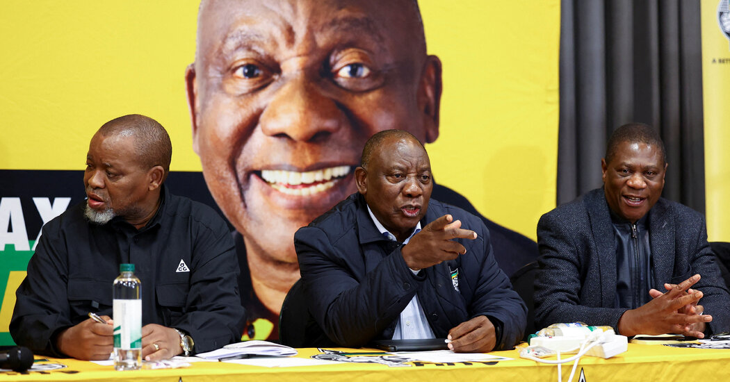 South Africa’s President Announces Intent to Form National Unity Government