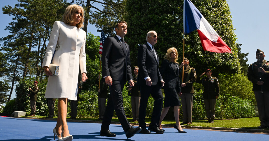 Macron Hosts Biden in Paris, Honoring a Not Always Easy Bond