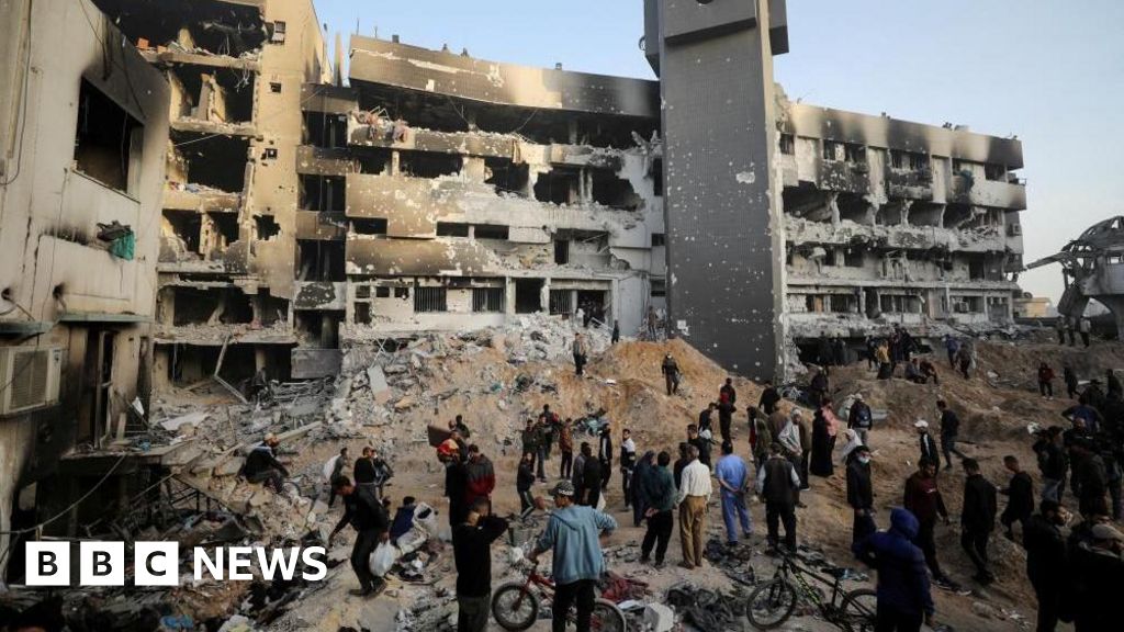 al-Shifa hospital after Israel's withdrawal