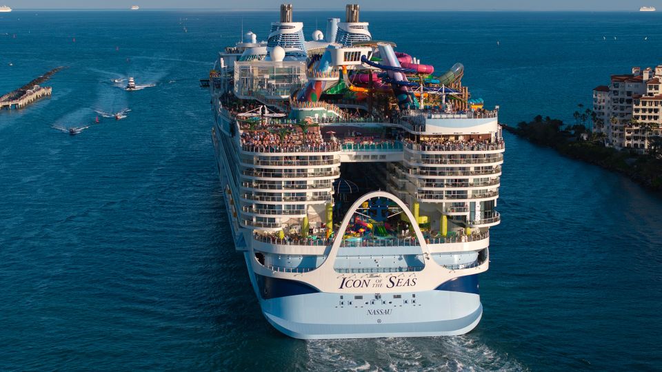 Fire breaks out on world’s largest cruise ship
