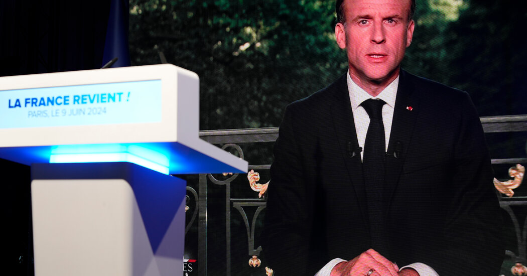Monday Briefing: Macron Calls New French Legislative Elections