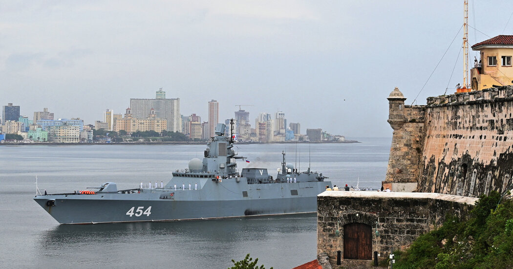 Russian Warships Enter Havana Bay as Part of Planned Exercises