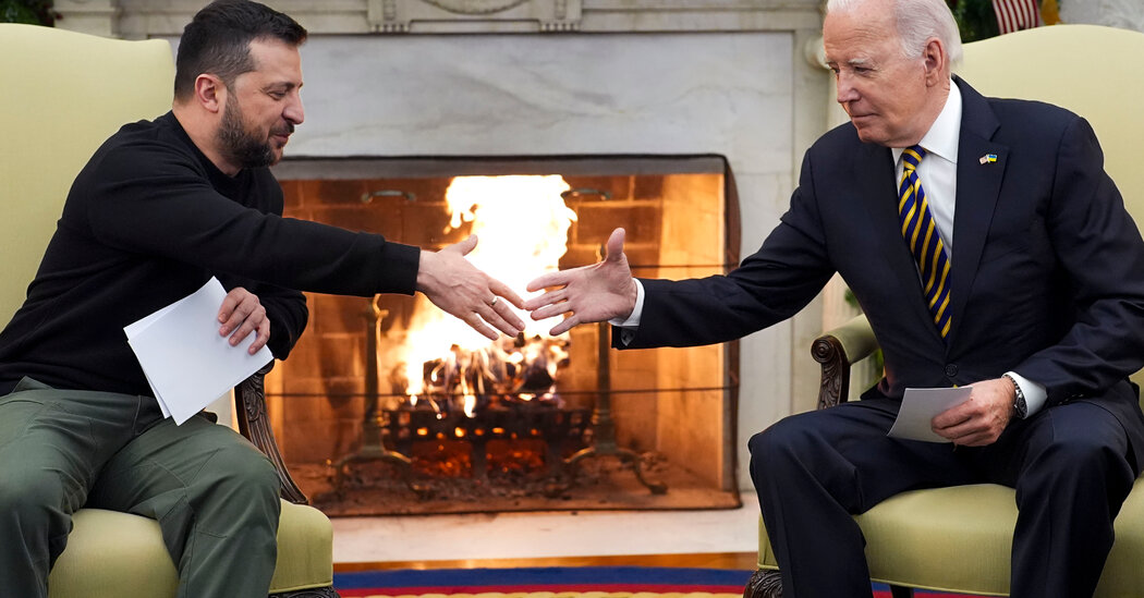 At the G7, Biden Will Push for Frozen Russian Assets to Help Ukraine