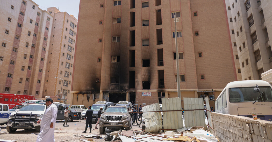 Fire in Kuwait Migrant Worker Housing Kills Dozens