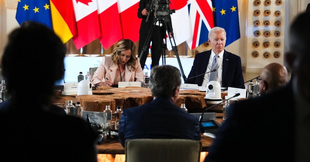 G7 Leaders, Expanding the Circle, Shift Focus to Migration and the South