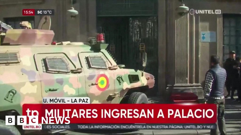 Soldiers storm presidential palace in apparent coup attempt