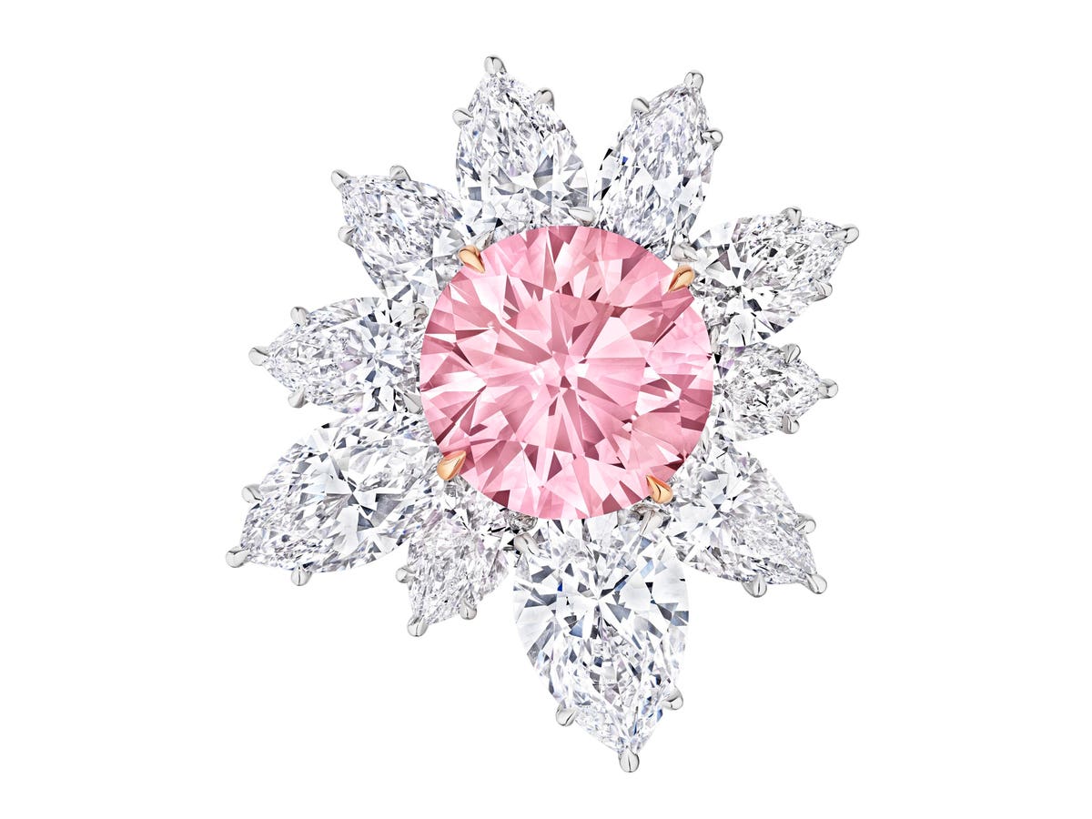 The 10.2-Carat ‘Eden Rose’ Fancy Pink Diamond Fetches $13.3 Million