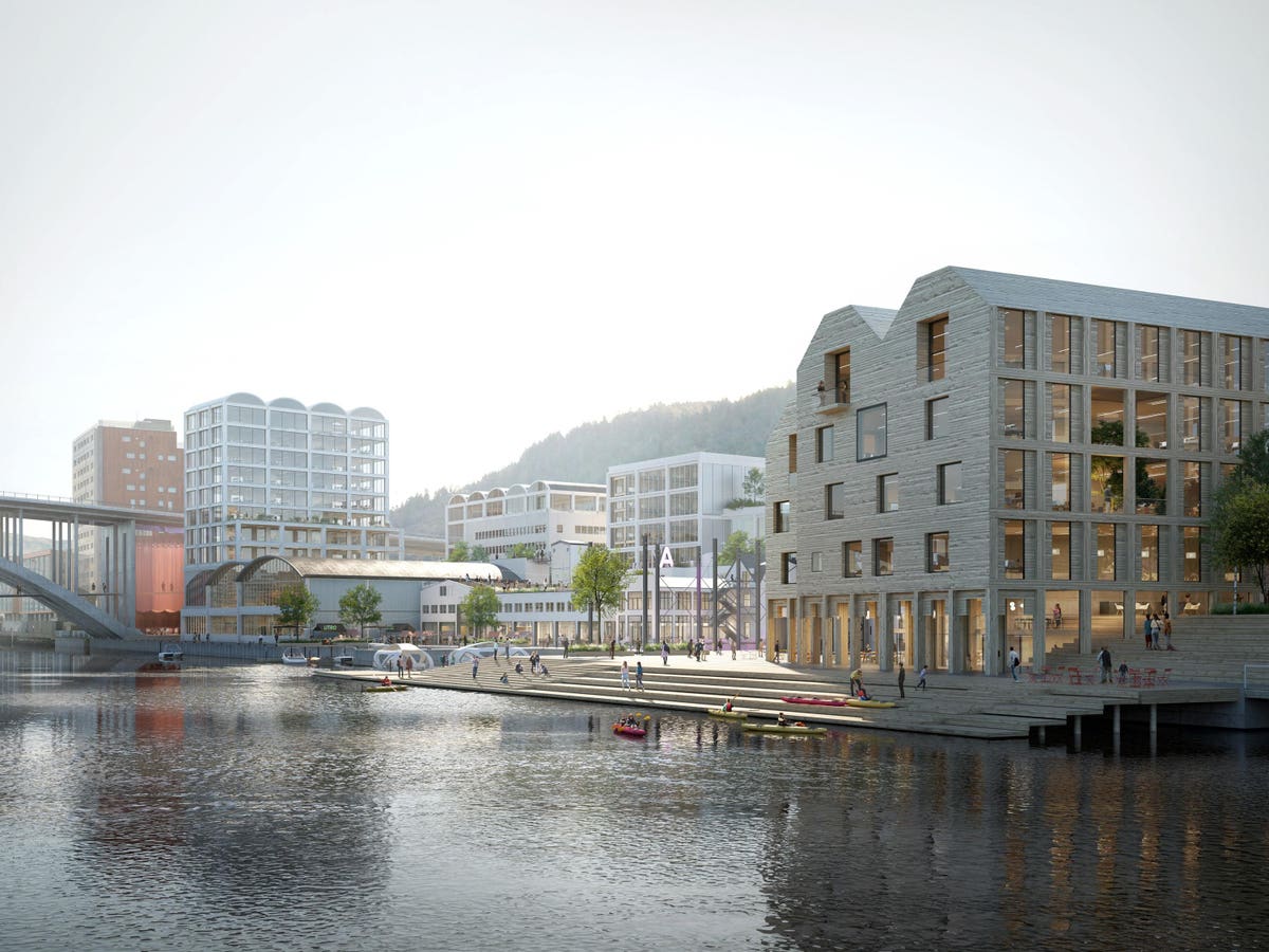 This Industrial Shipbuilding Neighborhood In Norway Is Getting A Makeover