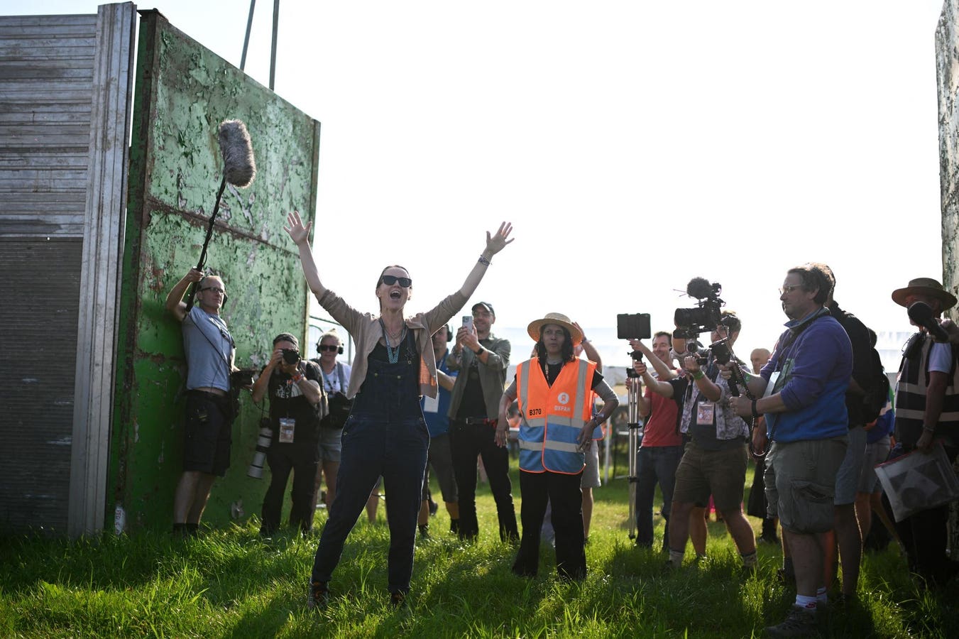 With 200,000 Expected, Emily Eavis Opens The 54th Glastonbury Festival