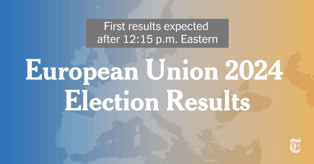 E.U. Parliament Election: Live Updates