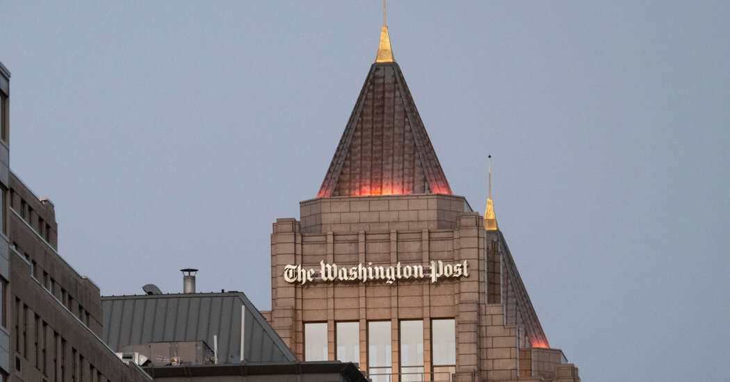 Editor Tapped to Lead Washington Post Won’t Take the Job