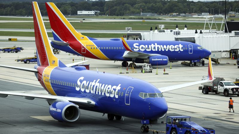 Hundreds of Southwest Airlines flights are delayed after FAA lifts nationwide ground stop