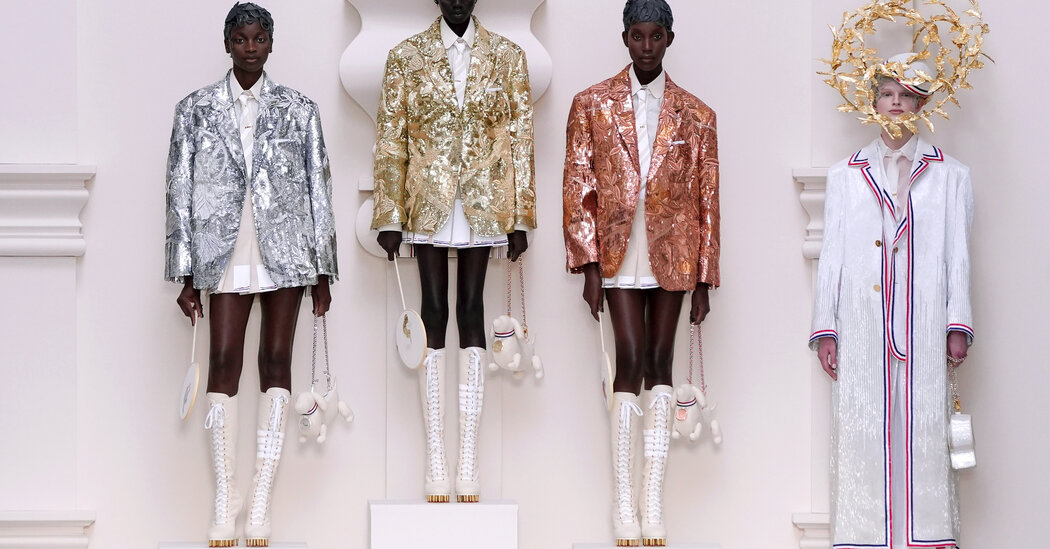 At Paris Couture, Dior and Thom Browne Get Olympic Fever