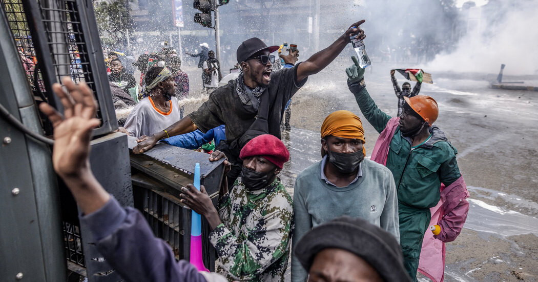 Kenya Protests Live Updates: Police Fire on Protesters Outside Parliament