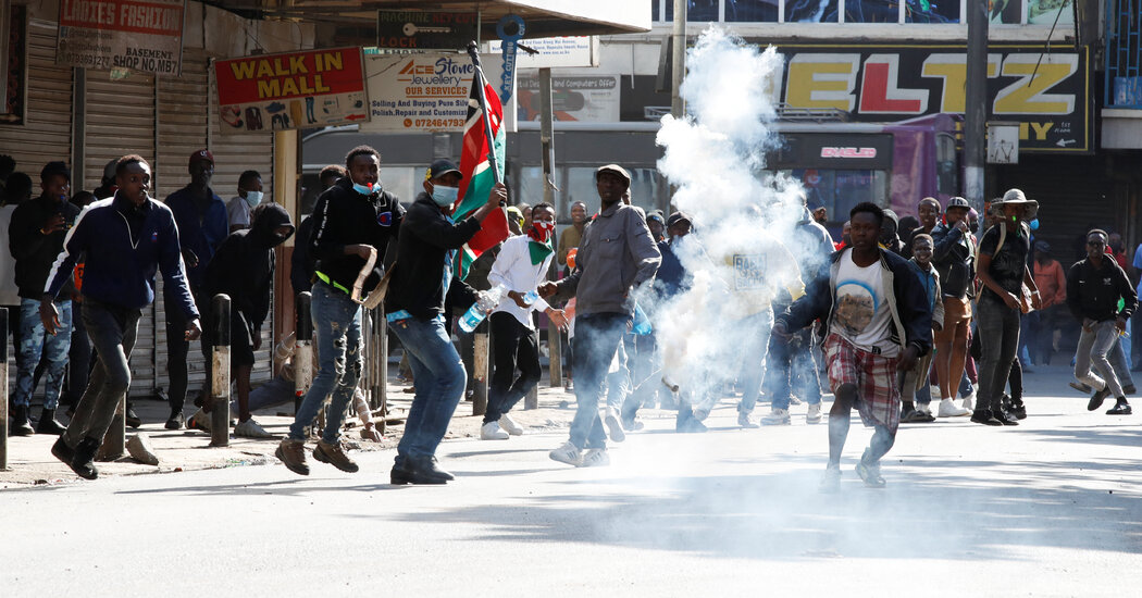 Kenya Tax Protests Are Driven by Young People