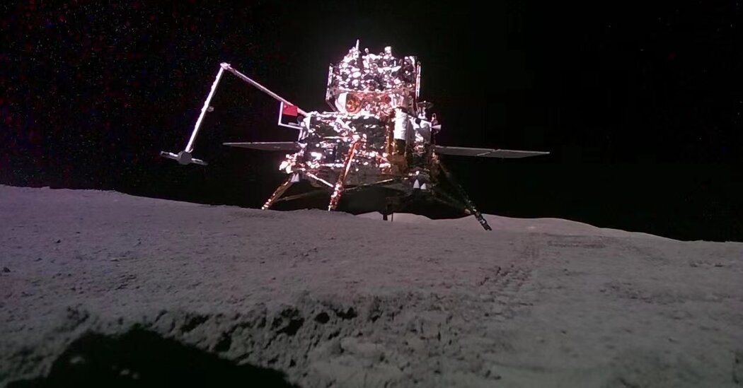 China Prepares to Land Moon Rocks From Lunar Far Side to Earth