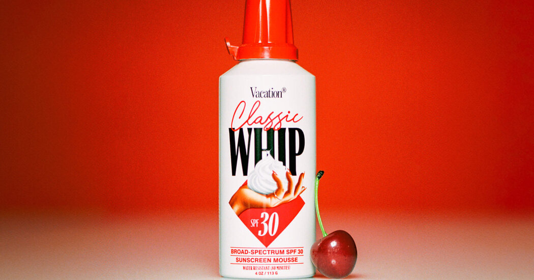 Are You Screaming for This Whipped Cream Sunscreen?