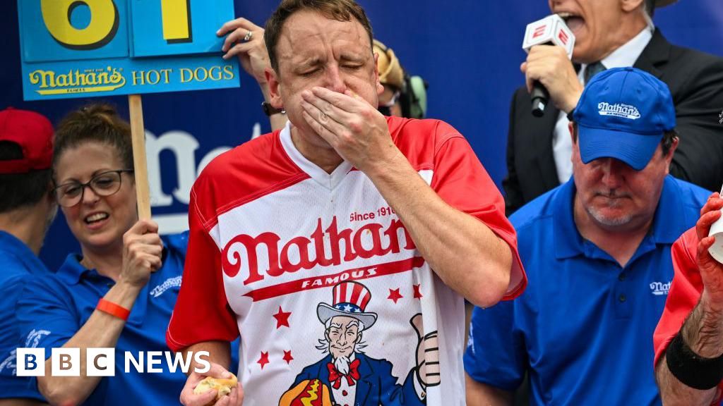 hot dog champ blocked from Nathan's contest over vegan sponsor