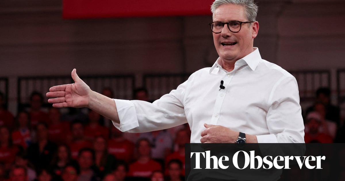 Starmer’s promise to voters: ‘I will relight the fire of optimism’ in Britain | Keir Starmer
