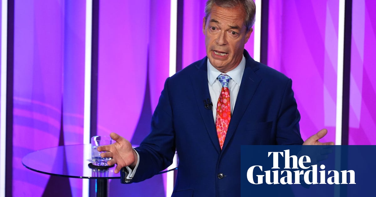 Nigel Farage to boycott BBC over ‘biased’ Question Time audience | General election 2024