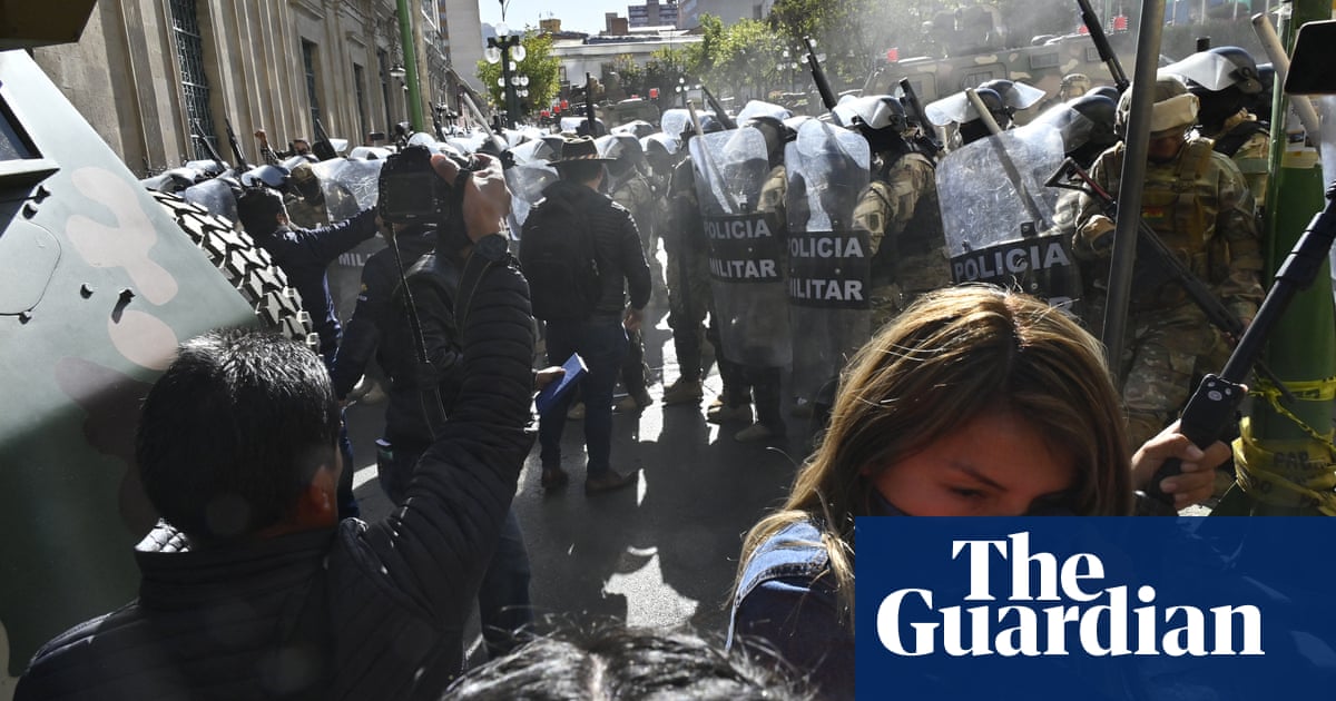 Bolivia’s president sees off attempted coup after urging citizens to take to streets | Bolivia