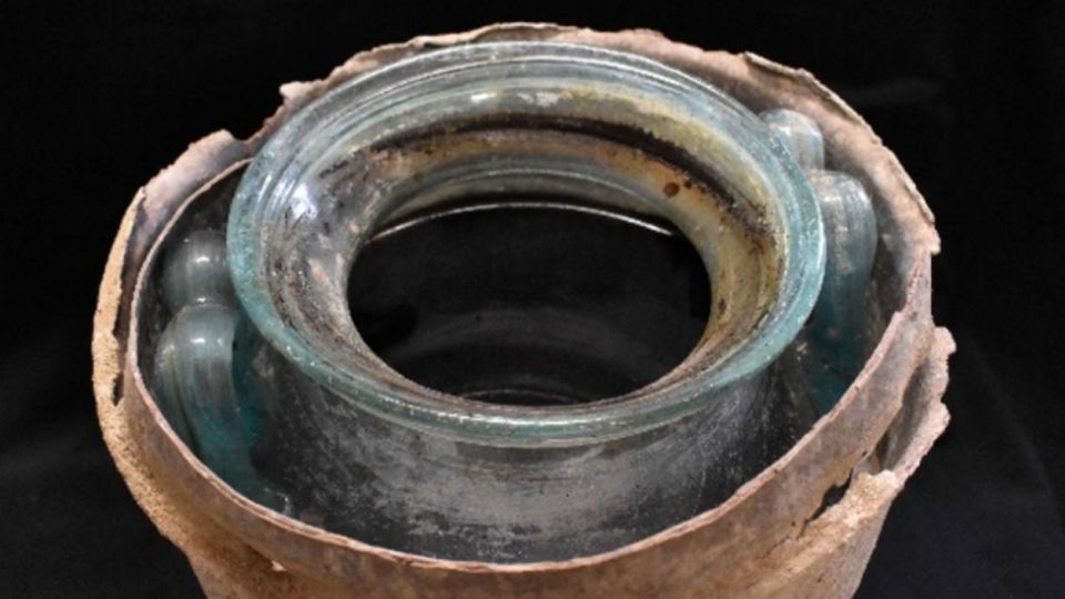 Oldest wine ever discovered in liquid form found in untouched Roman tomb