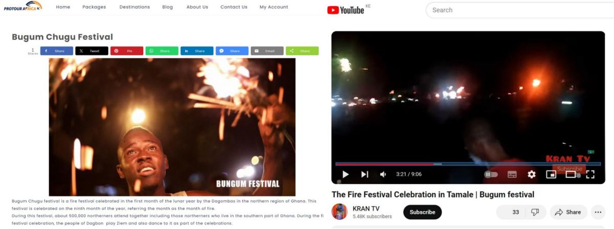 Old video of Ghana fire festival falsely linked to Kenyan tax bill protests