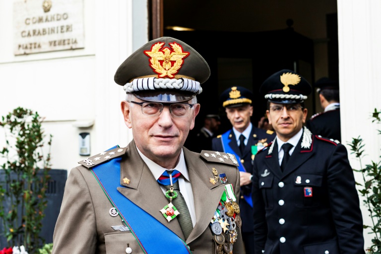 General Claudio Graziano was named chairman of shipbuilder Fincantieri in 2022. (Laurent EMMANUEL)