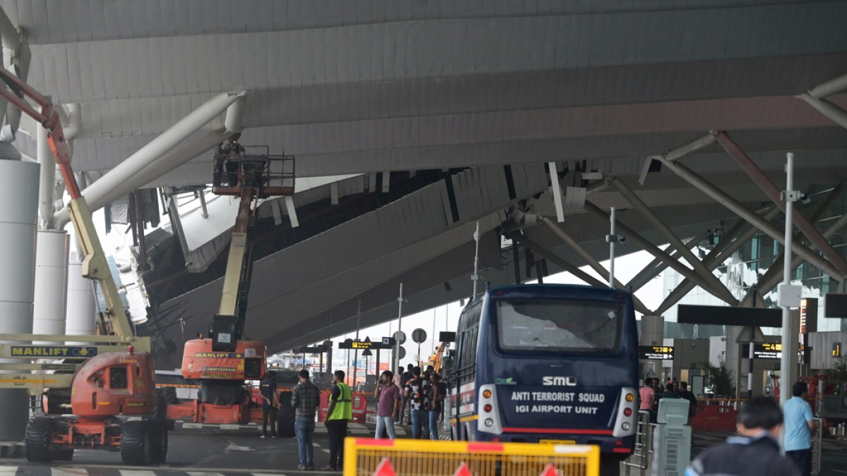 One dead after roof collapses at Delhi airport in heavy rains | News